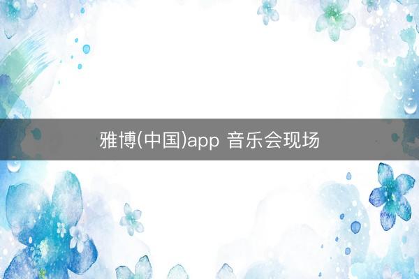 雅博(中国)app 音乐会现场